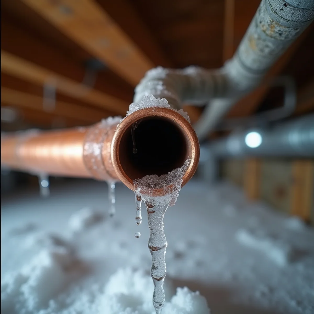 Burst or Frozen Pipe in a Northern Virginia Home: What to Do Before the Plumber Arrives