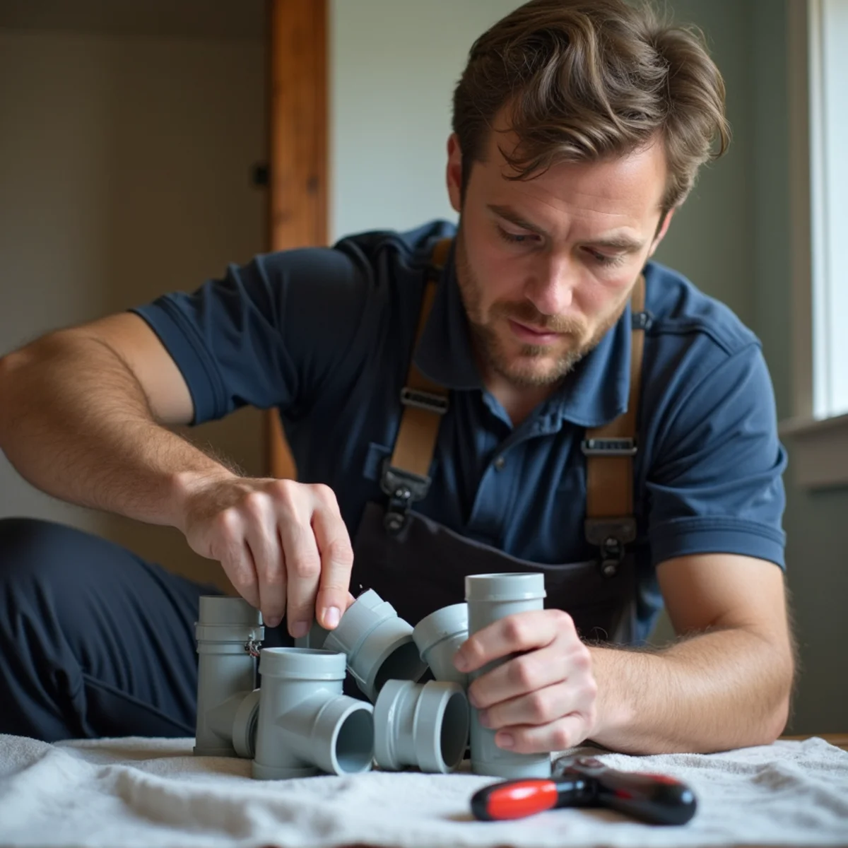 Licensed plumber providing Herndon, VA residential plumbing service